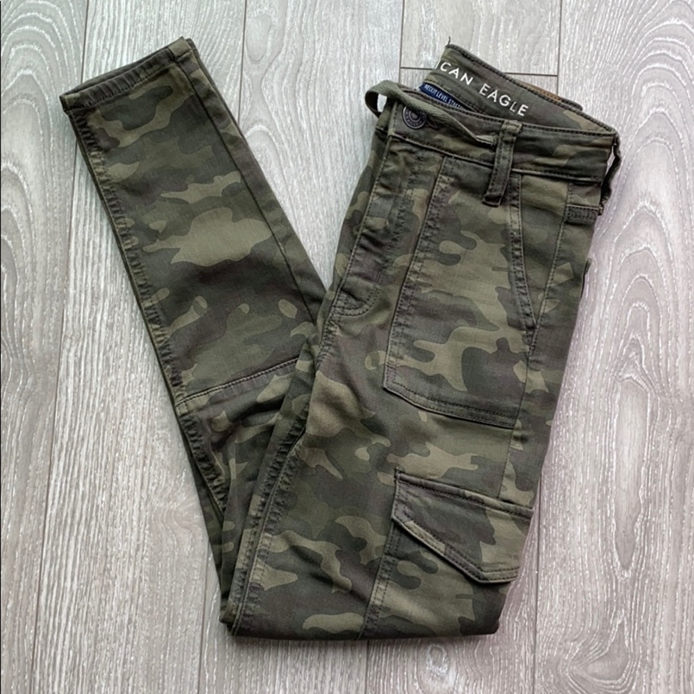 AE super hi rise jegging crop